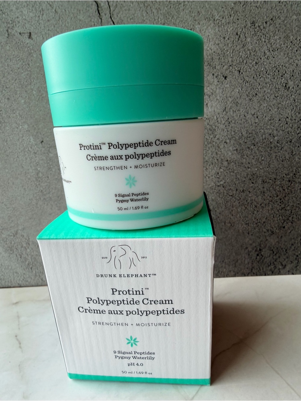 Drunk Elephant Protini™ Polypeptide Cream - Mint/Teal